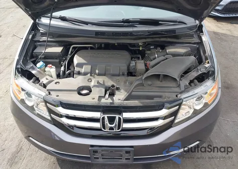 2014 Honda Odyssey Ex from USA, damaged, VIN 5FNRL5H44EB012342